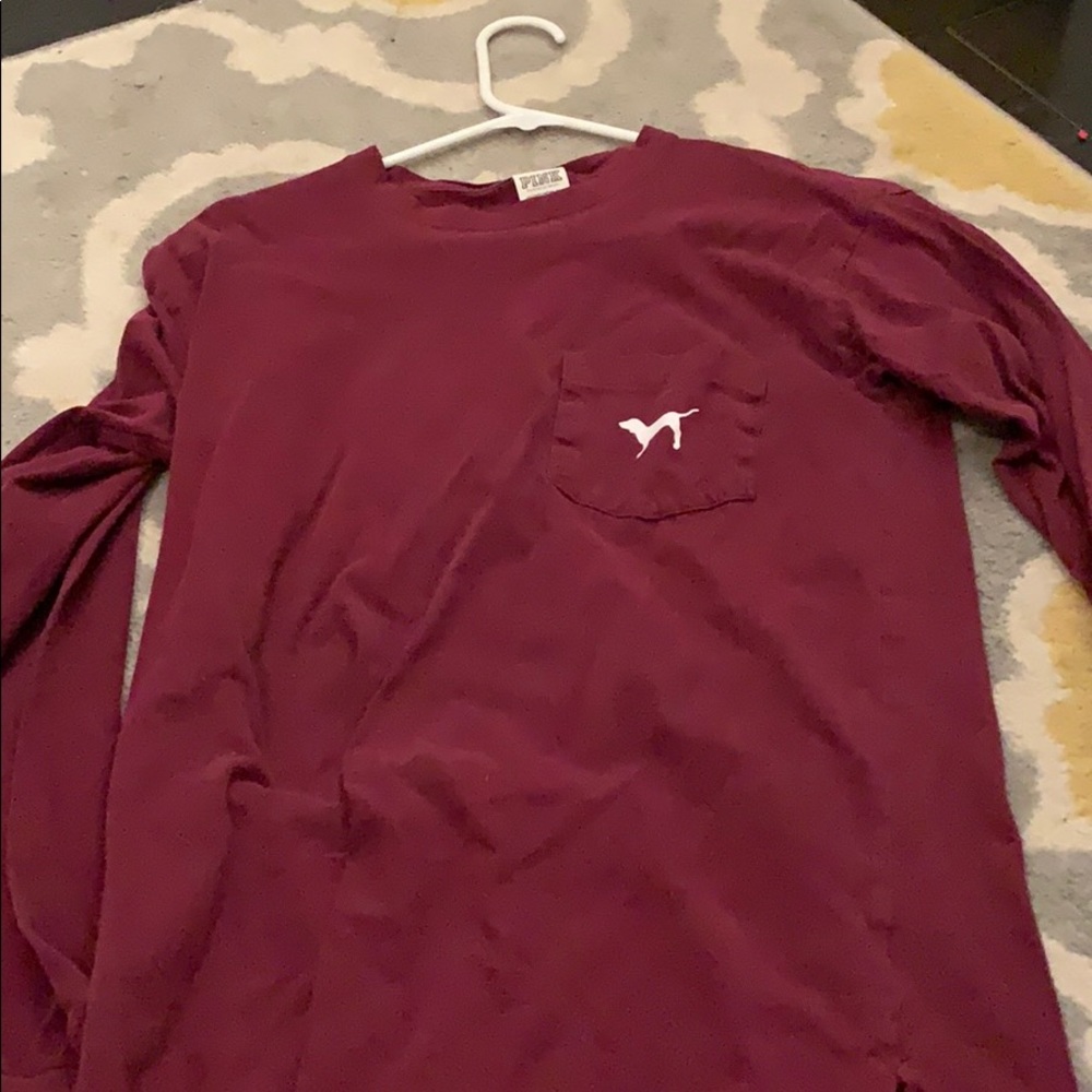 PINK pocket tee